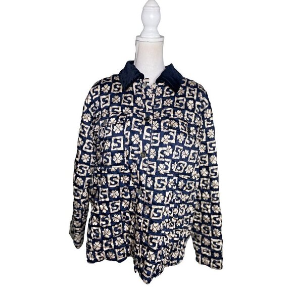 Sandro Enora Cardi-Coat Blue Womens Size 3 US Size Large - Picture 5 of 16